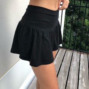 Black tennis skirt!